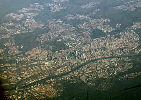 Frankfurt am Main Aerial Shot