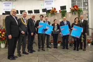 F Meisterfeier in der Paulskirche Foto Lyding