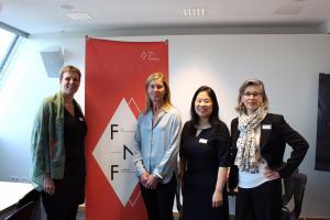 fm Kirsten Gerstner Robin Hauser Carrie Lee Manuela Schiffner copyright Wirtschaftsfoerderung Frankfurt