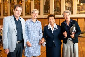 F Hermann Dueringer Ursula Schoen Maria Stroinska Ina Hartwig copyright Stadt Frankfurt Holger Menzel