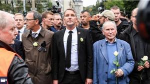 kpm Der anachronistische Zug von AfD Co in Chemnitz