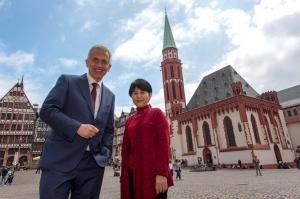 F Peter Feldmann Yuko Tajima 1 copyright Stadt Frankfurt Bernd Kammerer