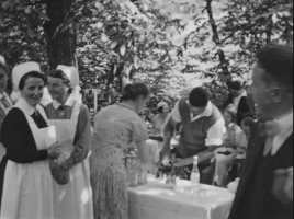 F das Heiliggeisthospital fahrt in den Taunus Standbild aus dem Kurzfilm 1934 c Institut fur Stadtgeschichte