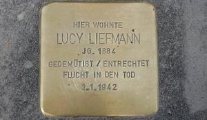 uni stolperstein liefmann