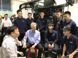 OB Feldmann mit Guangzhou Parlpras Copyright Stadt Frankfurt
