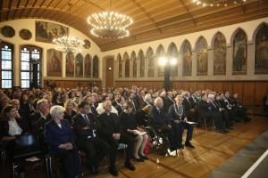 f Festakt im Kaisersaal zum 70 jaehrigen Bestehen des Deutschen Koordinierungsrates der Gesellschaften fuer Christlich Juedische Zusammenarbeit Foto Rafael Herlich.2530645