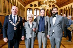 f Uwe Becker Janina Reklajtis Hermann Dueringer Jakub Wawrzyniak copyright Stadt Frankfurt Stefanie Koesling