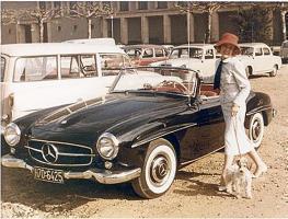 Rosemarie Nitribitts Mercedes 190 SL