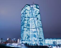 Gebaude der EZB in Frankfurt am Main