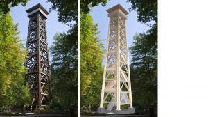 Goetheturm alt neu Copyright Amt fuer Bau und Immobilien