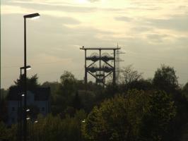 Der ehemalige Forderturm der Zeche Gneisenau in Dortmund