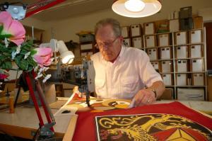 Michael Hoppe im Atelier SZ