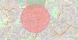 Radius Weltkriegsbombe Frankfurter Nordend 20210519 copyright Feuerwehr Frankfurt 1