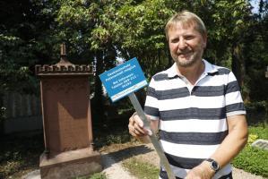 Grabpatenschaft Hauptfriedhof Udo Fedderies copyright Stadt Frankfurt am Main Maik Reuss