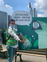 Rosemarie Heilig Projektstart FFM ist kein Aschenbecher