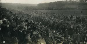 Landerspiel gegen Schweiz Deutsche Nationalmannschaft 1922 Riederwald 5 Copyright Eintracht Frankfurt Museum