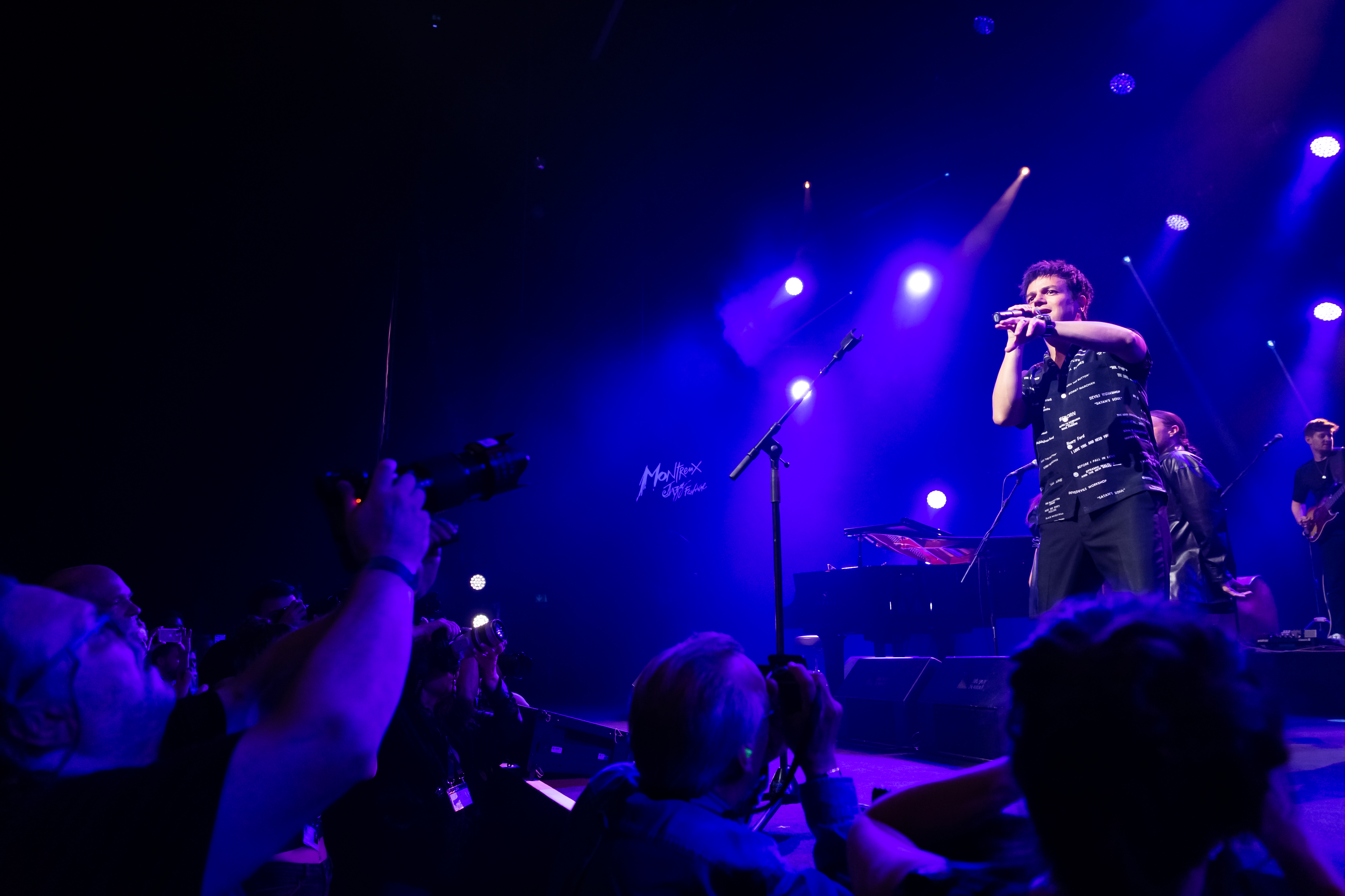 Jamie Cullum auf dem Montreux-Festival © FFJM 2022