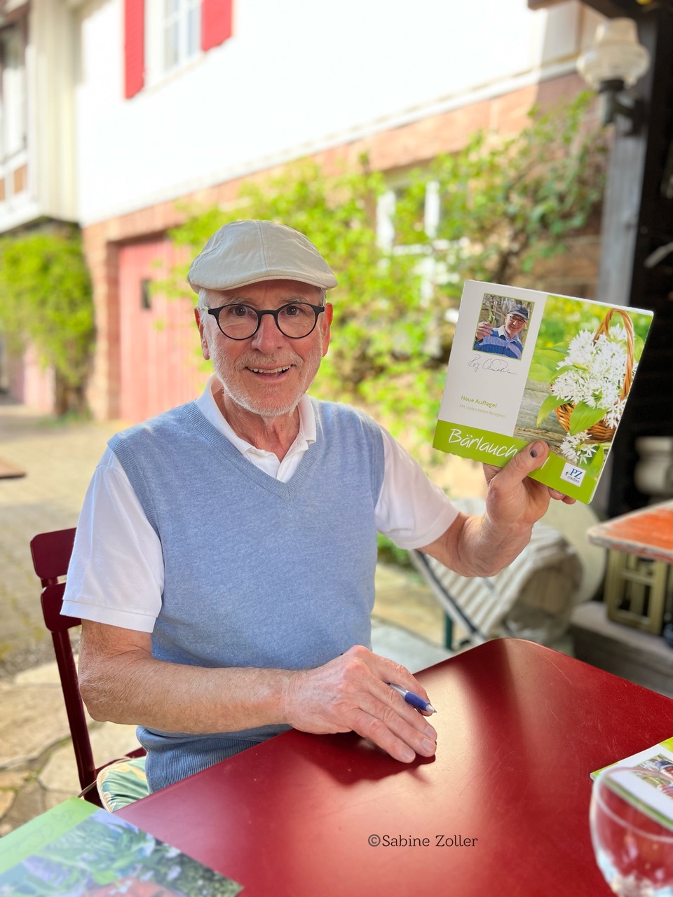 Foto Zoller Roy Kieferle mit seiner Barlauch Fibel