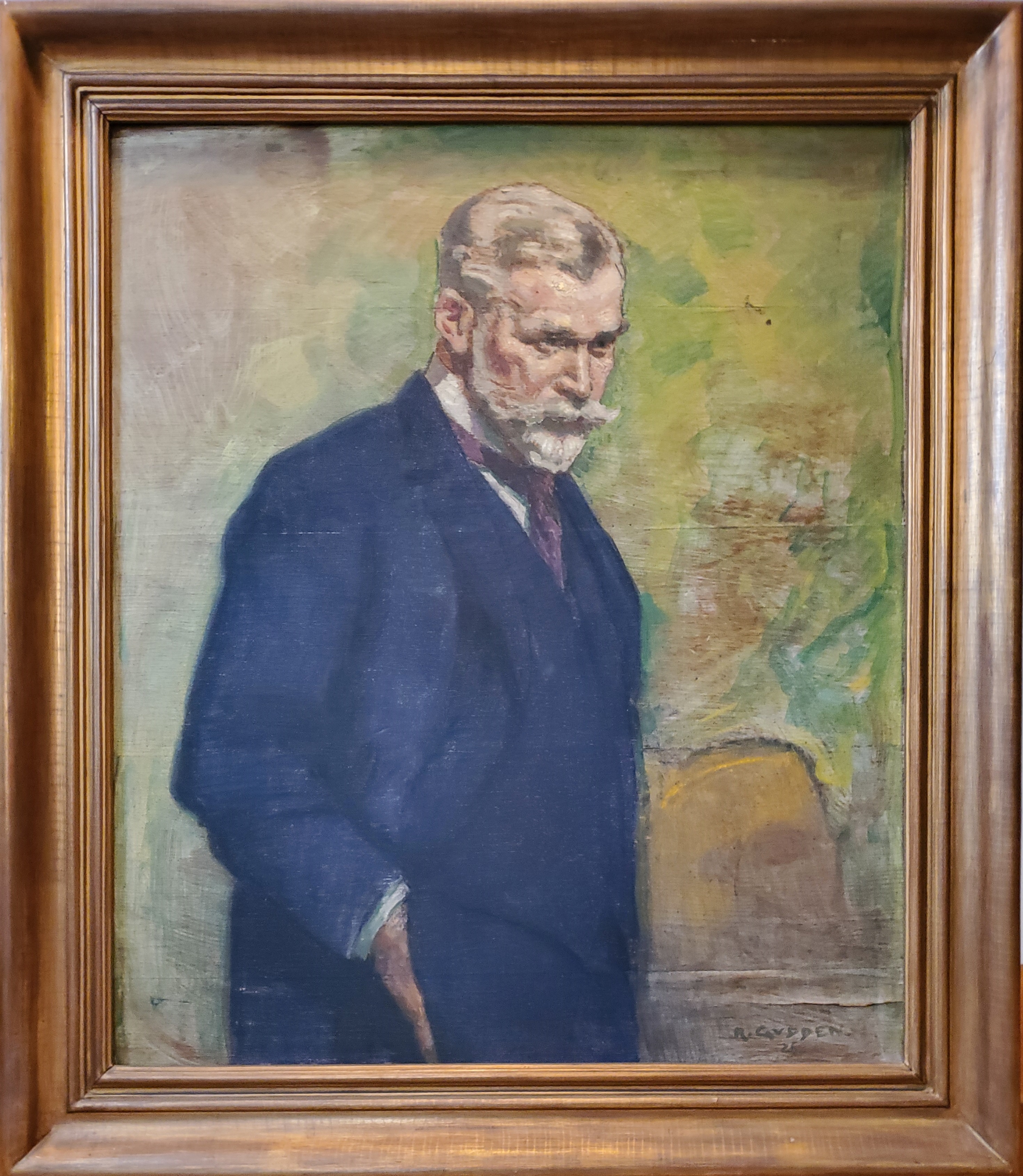 Wilhelm Merton Gemalde von Rudolf Gudden JMF Schenkung von Andrew H. Merton