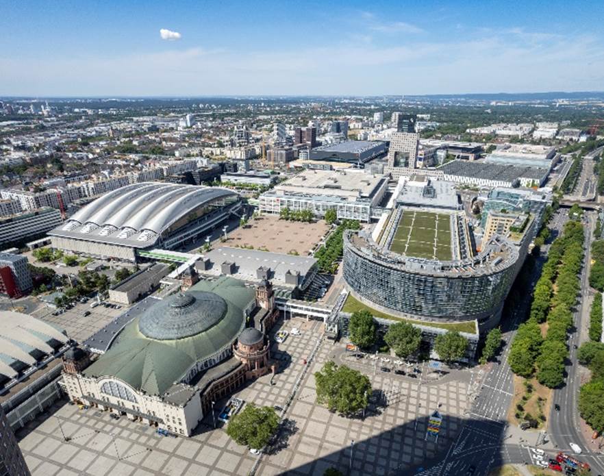 Uberblick Gelande Messe FFM