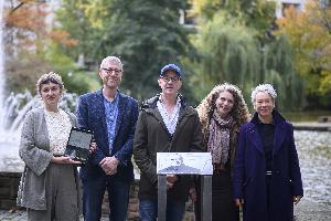 Audiowalk History App Gruppenbild Copyright Stadt Frankfurt am Main Salome Roessler