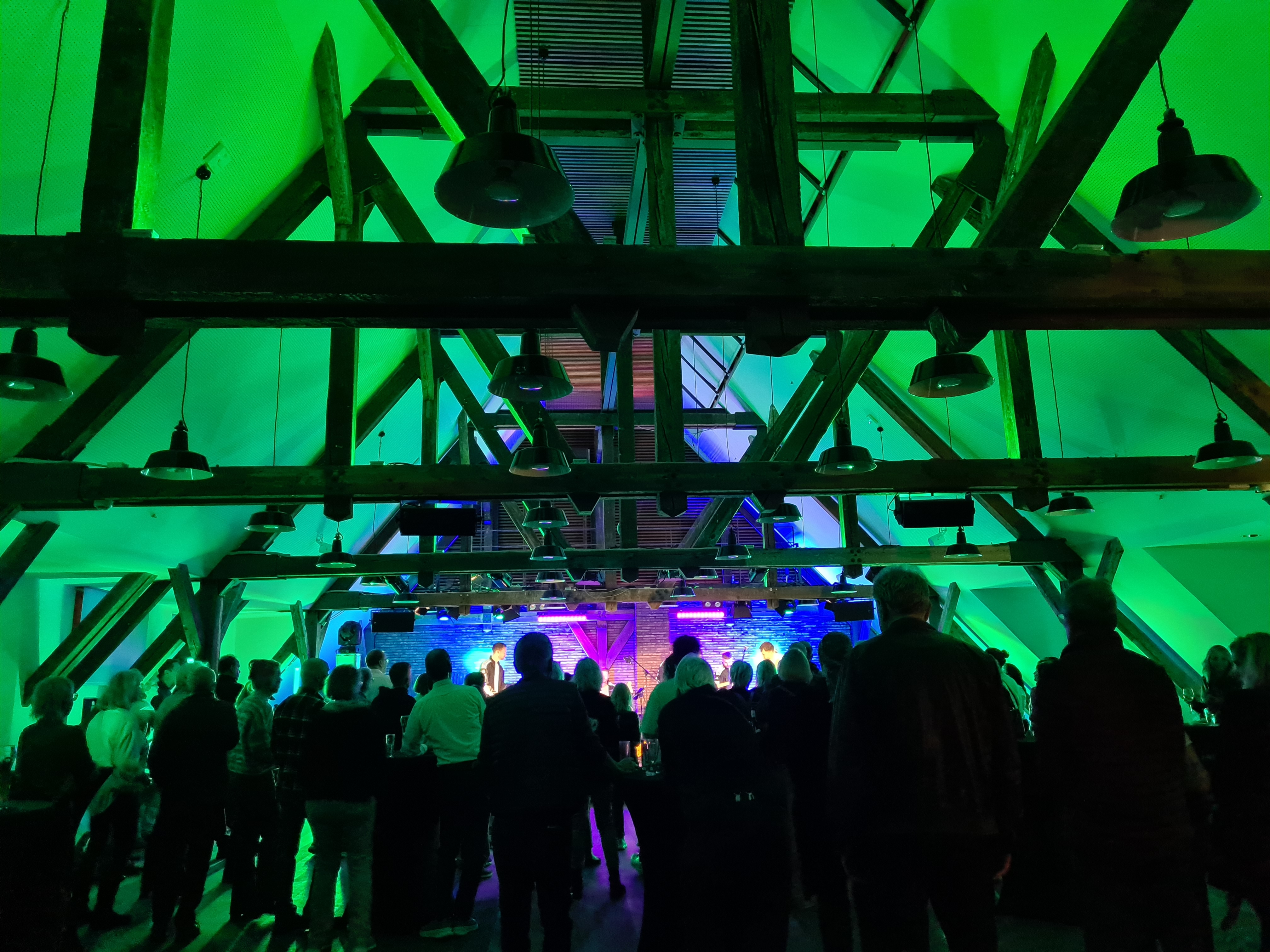 Der Speicher bietet historischen Charme und Club Feeling. Foto B. Altherr