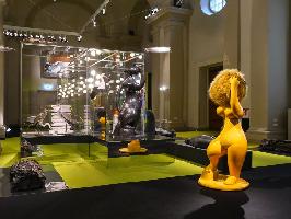 Blick in die Ausstellung da