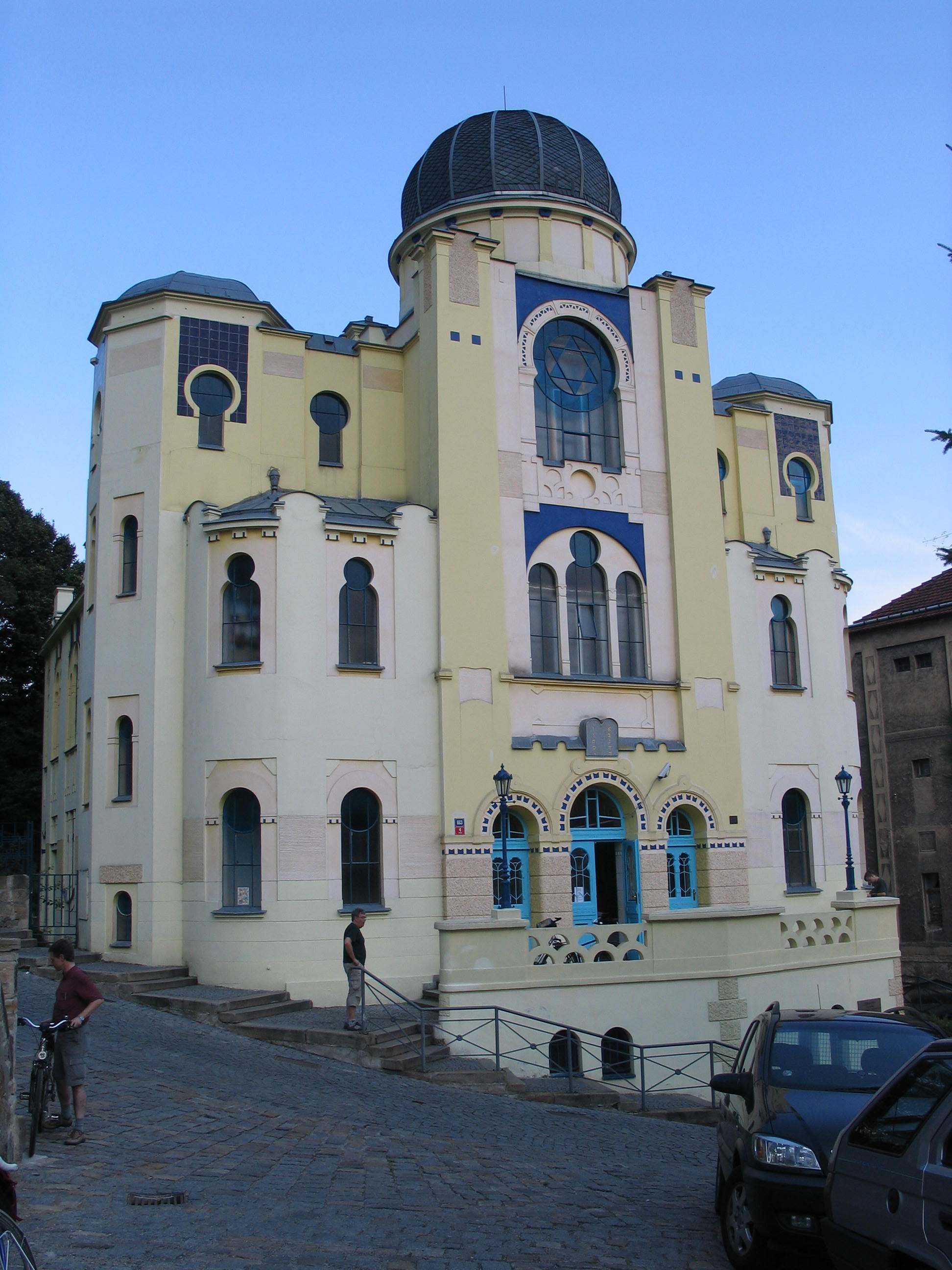 Decin Synagoge Bild Williams