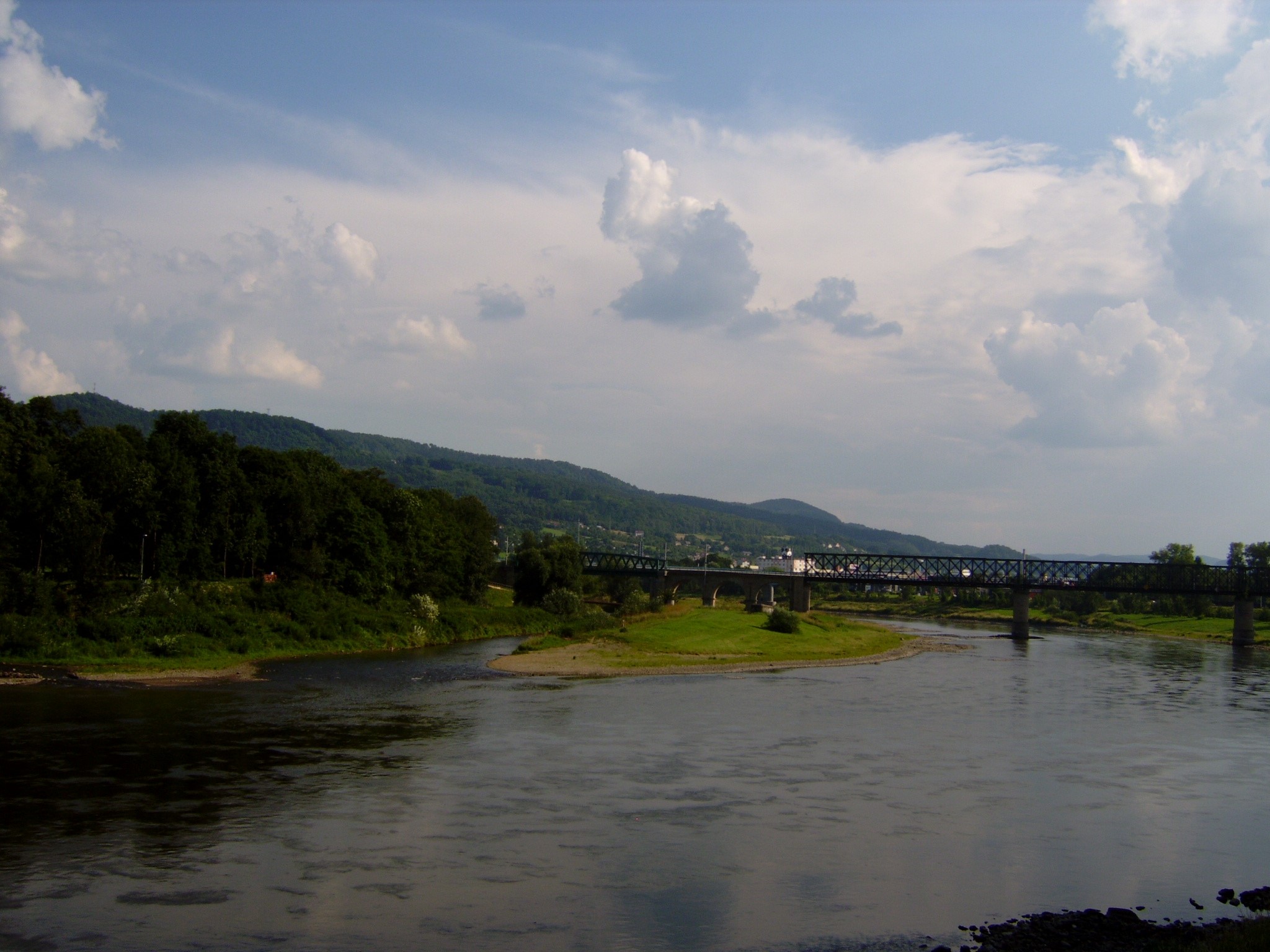 Elbe Landschaft bei Decin Foto Lutz 1